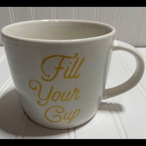 Starbucks “Fill Your Cup” Mug